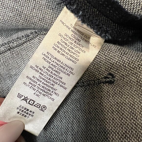 Pilcro -Anthropologie shimmer denim high rise legging, Size 27 - Picture 4 of 5